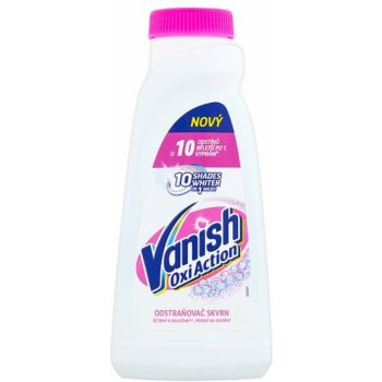 Vanish Oxi Action Crystal White Liquid tekutý odstraňovač skvrn 450 ml