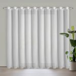 EUROFIRANY ZÁCLONA NA KROUŽCÍCH ARIADNA2 350X250 CM BÍLÁ – Hledejceny.cz