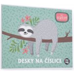 Karton P P Desky na číslice Lenochod – Zboží Dáma