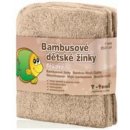 T-tomi bambusové dětské žínky 4ks béžová