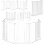 Ecotoys 5 panelů 60 cm kovová bílá SF-015-W – Sleviste.cz