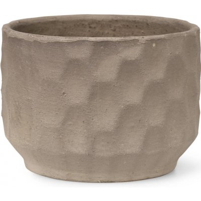 Kameninový květináč Gro Brown Sand 16,5 cm Kähler – Hledejceny.cz