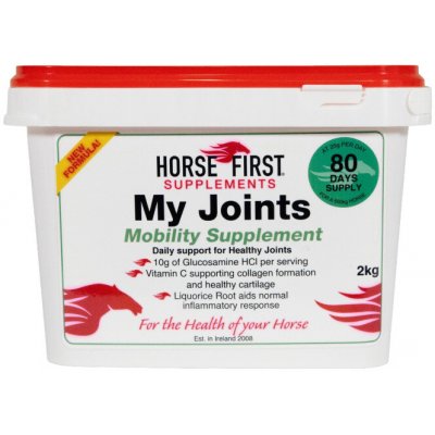 Horse First Komplexní krmný doplněk pro zdravý pohybový aparát My Joints Plus - balení 1,5 kg (vystačí na 60 dní) – Hledejceny.cz