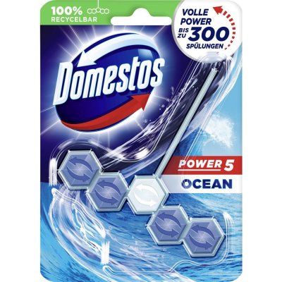 Domestos Power 5 WC blok s vůní oceánu 55 g – Zboží Mobilmania