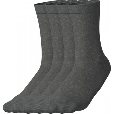 Esmara dámské ponožky s BIO bavlnou 4 páry šedá – Hledejceny.cz