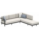 Royal Botania Sedací sestava Alura Lounge SET 06 B, 250x245 cm, rám hliník anthracite, bez sedáků – Hledejceny.cz