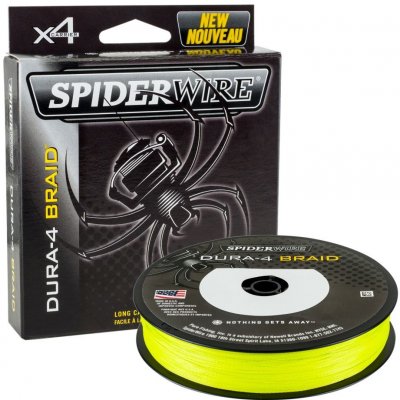 Spiderwire Šňůra DURA4 žlutá 150m 0,14mm 11,8kg – Zboží Mobilmania