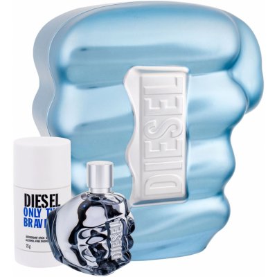 Diesel Only The Brave EDT 75 ml + deostick 75 ml dárková sada – Zboží Mobilmania