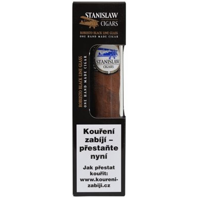 Stanislaw Cigars Robusto Black line Glass Soare – Zbozi.Blesk.cz