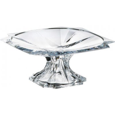 Bohemia Crystal Talíř na noze Metropolitan 330mm – Zboží Dáma