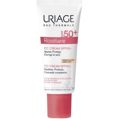 Uriage CC krém pro citlivou pleť se sklonem k začervenání SPF 50+ Roséliane CC Cream 40 ml – Hledejceny.cz