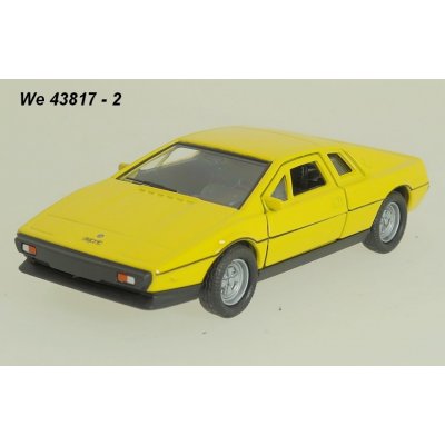 Welly 1:34-39 Lotus Esprit Type 79 yellow code 43817 modely aut – Hledejceny.cz