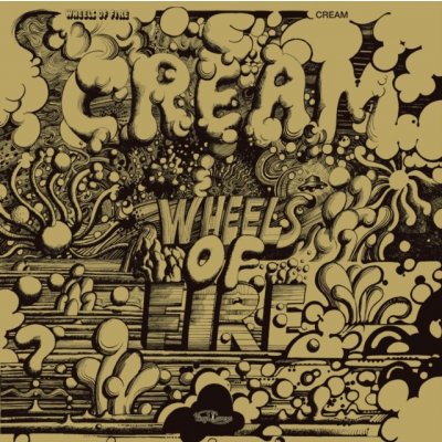 Cream - WHEELS OF FIRE - 180GR GOLDEN ED. LP – Zbozi.Blesk.cz