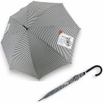 Doppler Fiber Flex Long AC Paris dámský holový vystřelovací deštník černý – Sleviste.cz