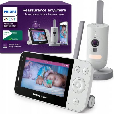 Philips Avent elektronická chůvička s Wi-Fi SCD951/26 – Zboží Mobilmania