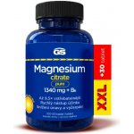 GS Magnesium citrate pure 1340 mg + B6 130 tablet – Hledejceny.cz