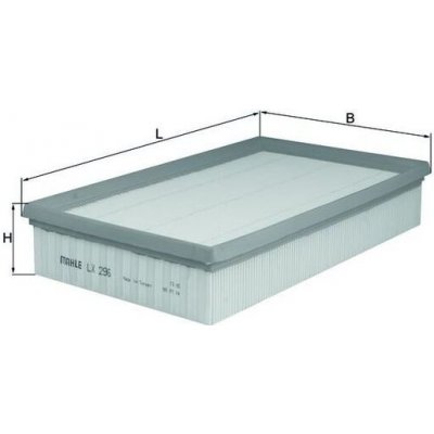 Vzduchový filtr MAHLE LX 296 – Hledejceny.cz