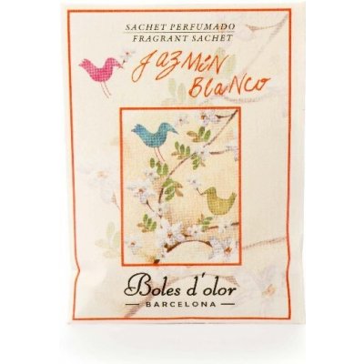 Boles d´olor Vonný sáček kapesní malý papírový 5,5 x 7,5 x 0,3 cm Jazmín Blanco – Hledejceny.cz
