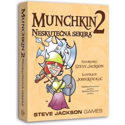 Steve Jackson Games Munchkin: Neskutečná Sekera – Zbozi.Blesk.cz