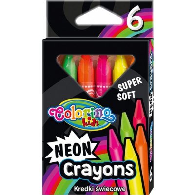 Colorino Voskovky 6 barev NEON – Hledejceny.cz