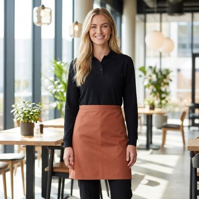 Cotton Classics Zástěra Colours pas krátká chestnut – Hledejceny.cz