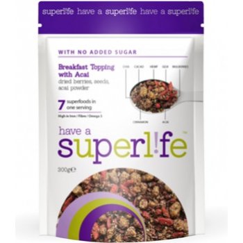 SuperLife 7 superfood Breakfast Topping s Acai 300 g