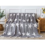 Xpose Deka mikroplyš Lýdie šedá 200x220 – Zboží Dáma