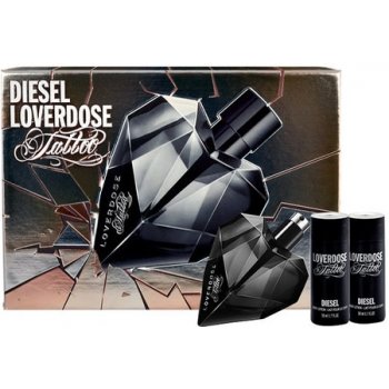 Diesel Loverdose Tattoo EDP 50 ml + tělové mléko 2 x 50 ml dárková sada