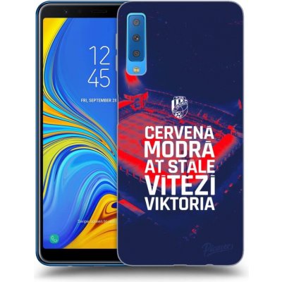 Picasee silikonové Samsung Galaxy A7 2018 A750F - FC Viktoria Plzeň E čiré