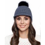 Dámská pletená čepice 9585 světle béžová – Zboží Mobilmania