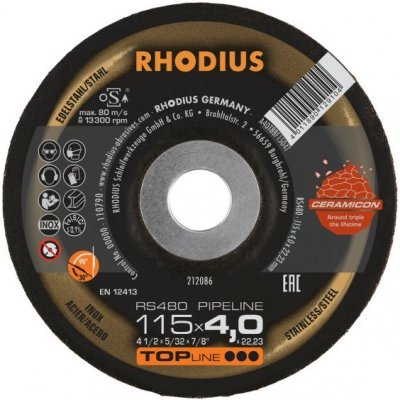 Rhodius Brusný kotouč 180 x 7 mm RS480