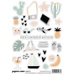 PAPERO AMO ♥ Samolepky - PRÁZDNINOVÁ NÁLADA – Zboží Živě