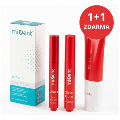 miDent Sensi+ dvoufázový odstraňovač skvrn Primer + Gel 63 g – Zboží Dáma