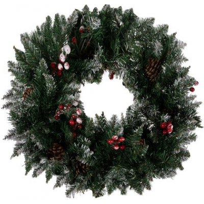 Pro-Tech shop Vánoční věnec se sněhovým efektem Ruhhy 22302 76184 5900779944787 – Zboží Mobilmania