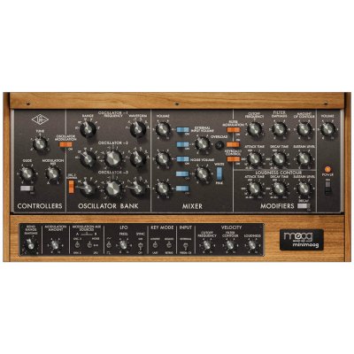 Universal Audio Moog Minimoog el. licence – Zboží Živě