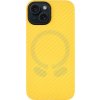 Pouzdro a kryt na mobilní telefon Apple AppleMix TACTICAL MagForce Industrial pro Apple iPhone 15 - Aramid / karbonové - žluté
