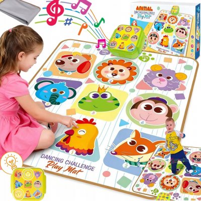 Bedee růžová taneční podložka pro děti – Zboží Živě