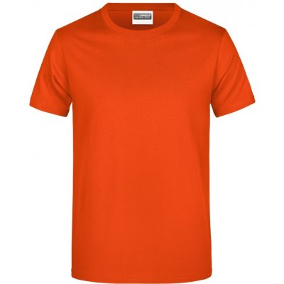 James Nicholson pánské tričko Basic 150 JN797 Oranžová