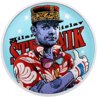 Česká mincovna Stříbrná medaile Danglár M. R. Štefánik stand 1 oz – Zboží Dáma