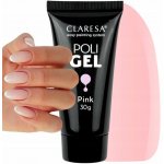 Claresa Poli gel akryložel Pro prodlužování nehtů Tpo Free pink 30 g – Zboží Dáma