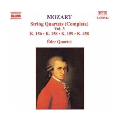 Wolfgang Amadeus Mozart - String Quartets Complete Vol. 3 - K.156 • K.158 • K.159 • K.458 CD – Hledejceny.cz