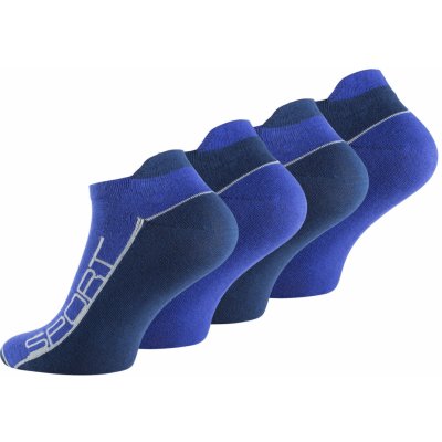 Vincent Creation ponožky pánské kotníčkové "JEANS" patní pásek 4 páry – Zboží Mobilmania