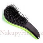 Detangler kartáč na rozčesávání vlasů s rukojetí zelený – Sleviste.cz