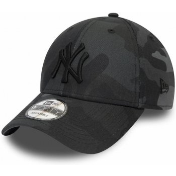 New Era 940 MLB League Essential NY C/O camo tmavě šedá / černá