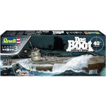 Revell Gift-Set ponorka 05675 Movie Set DAS BOOT 40th Anniversary 1:144 – Zboží Mobilmania
