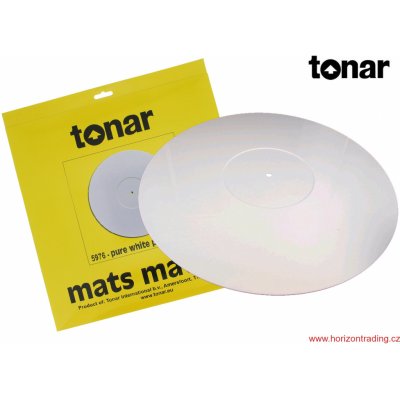 Tonar Pure White Perspex mat: Bílý slipmat z akrylu – Zbozi.Blesk.cz