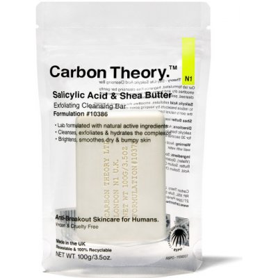 Carbon Theory Salicylic Acid Exfoliating Cleansing Bar mýdlo 100 g – Zboží Mobilmania