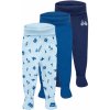 Kojenecké kalhoty a kraťasy Lupilu Chlapecké kalhoty Jogger s BIO bavlnou 3 kusy navy modrá modrá světle modrá