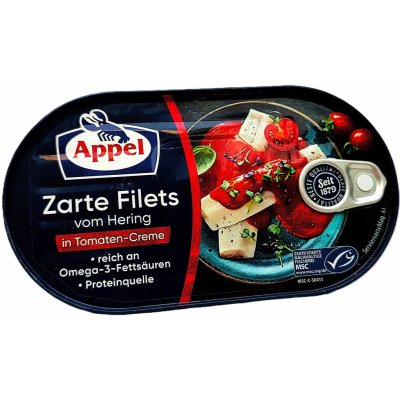 Appel jemné filety v rajčatovém krému 200 g – Zboží Dáma