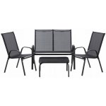 Pro-Tech shop Zahradní nábytek s stolkem – černý 62186 NEO6397 – Hledejceny.cz